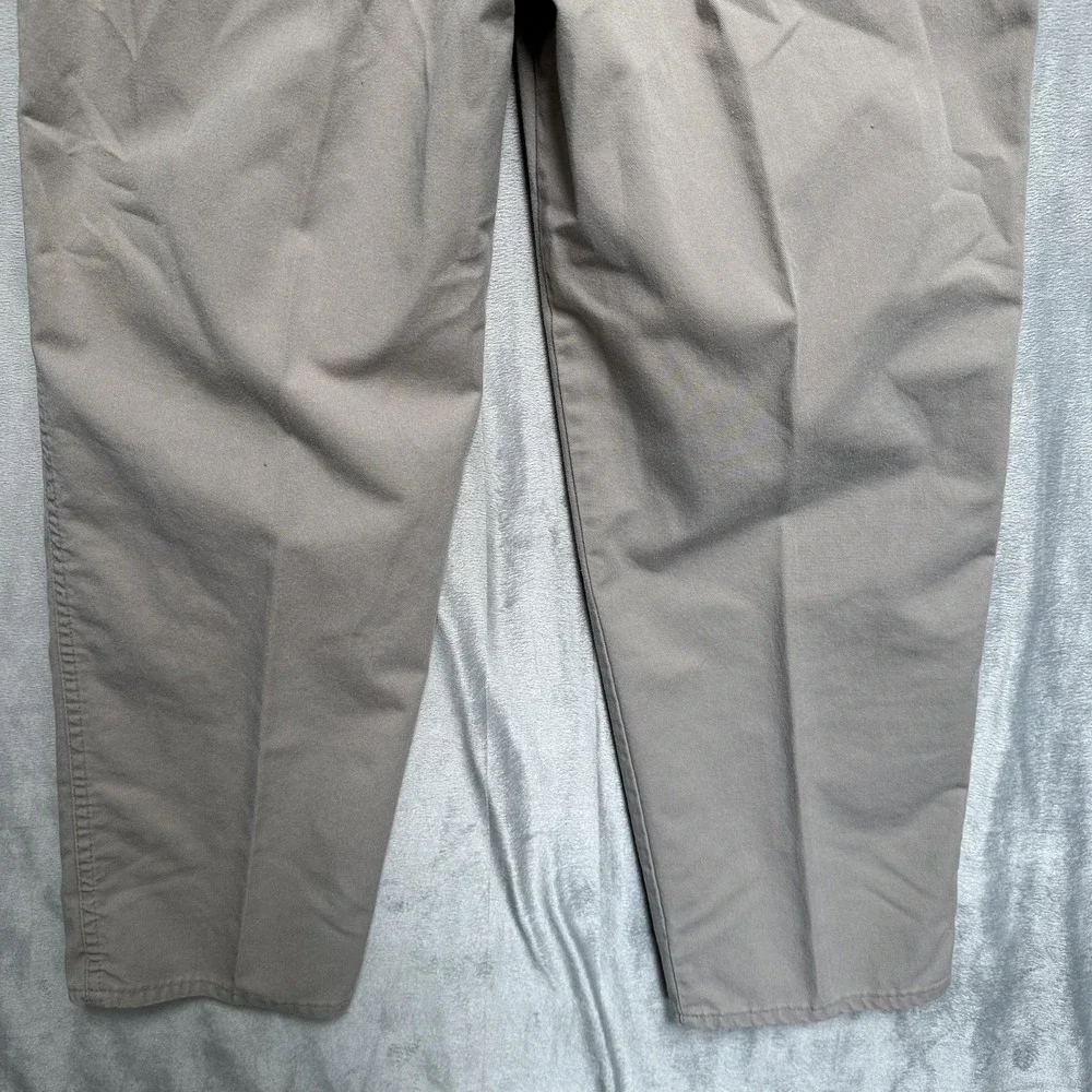 Levis Officer Corps Pants Mens 36x28 Gray Pleated Chino Relaxed Fit‎ Cotton USA